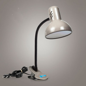 Лампа прищепка Серебро ТМ Loga